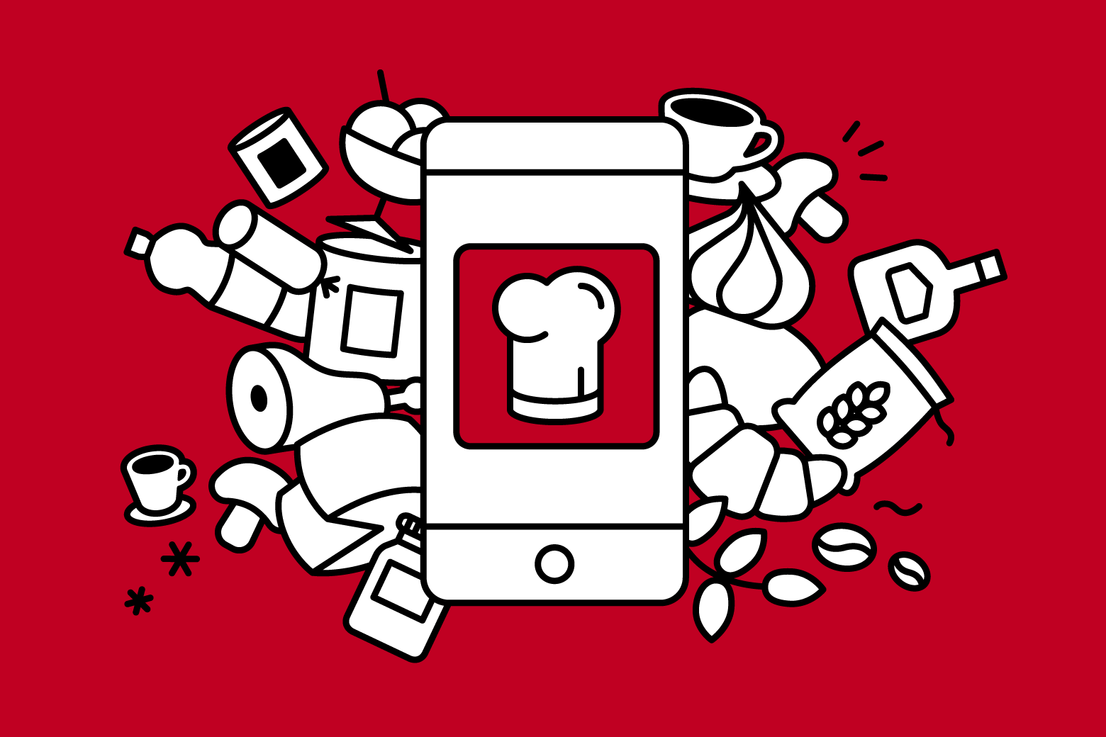 Einfach auswählen und bestellen mit der H&R Gastro-Shop App.