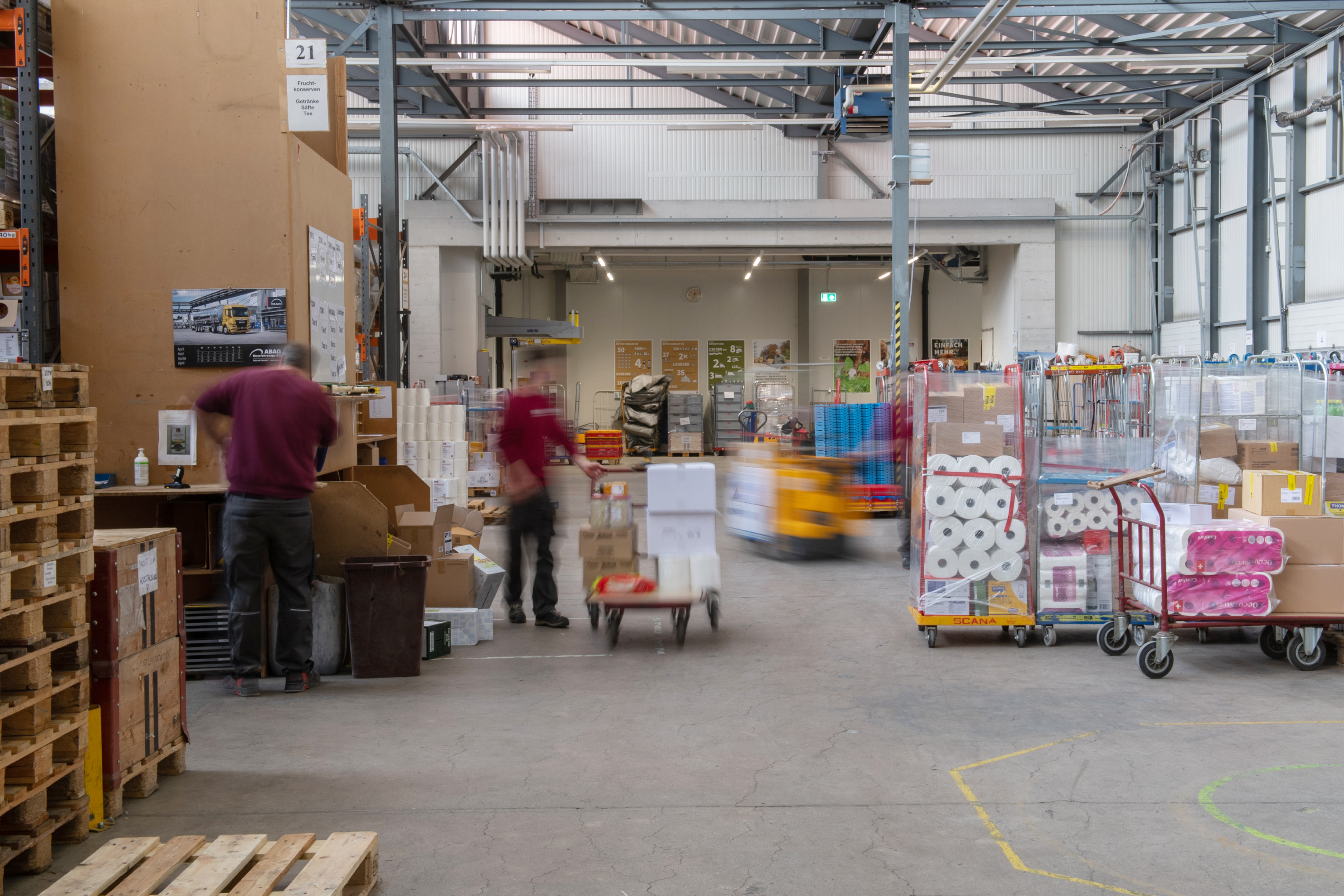 Ein Blick hinter die Kulissen?